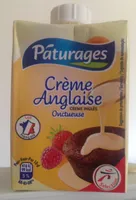 Pâturages Crème anglaise onctueuse les 3 briques de 20