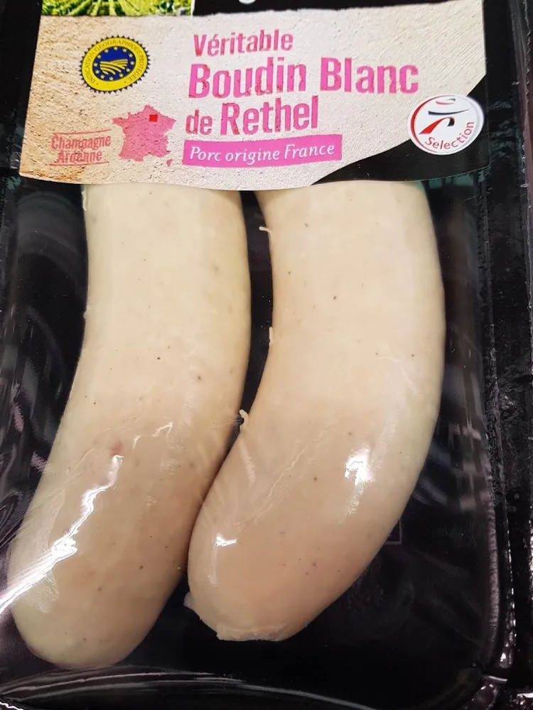 Véritable boudin blanc de Rethel