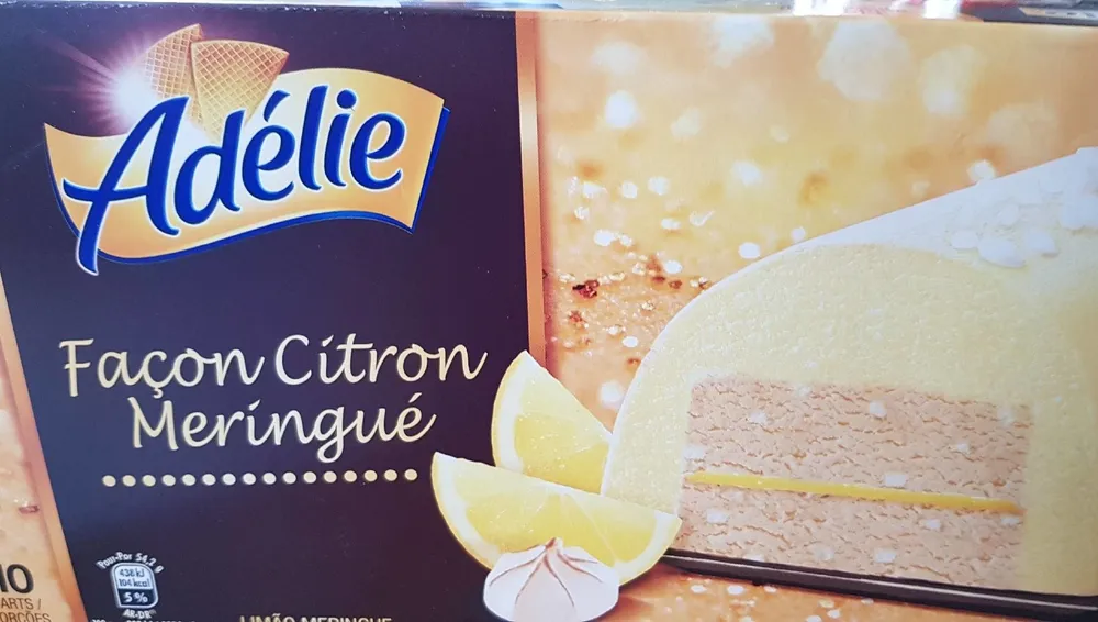 Bûche façon citron meringué