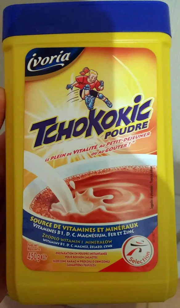 Ivoria Chocolat en poudre Tchokonic 450 g