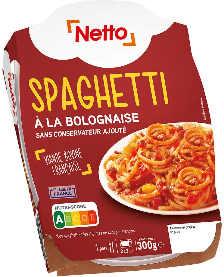 SPAGHETTI TAGLIATELLES A LA BOLOGNAISE 300g