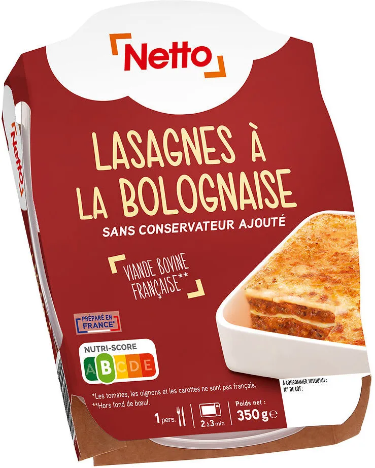 LASAGNE BOLOGNAISE 350g