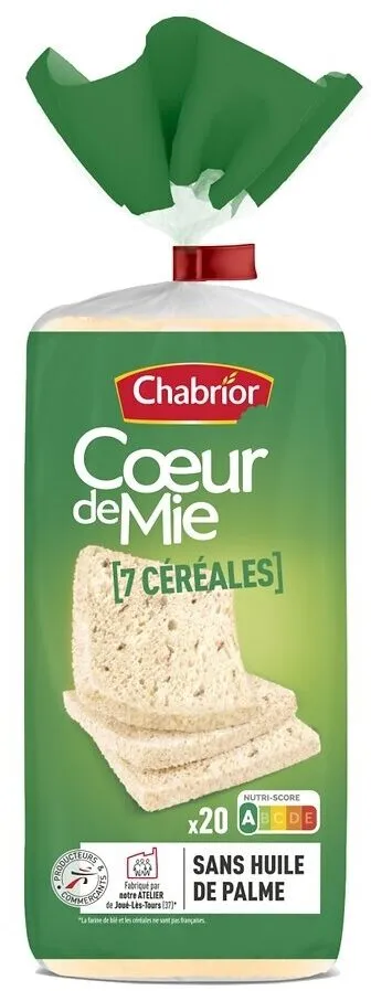 Cœur de mie céréales 500g