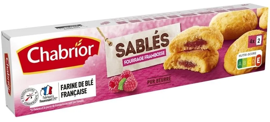 Sable fourrage framboise