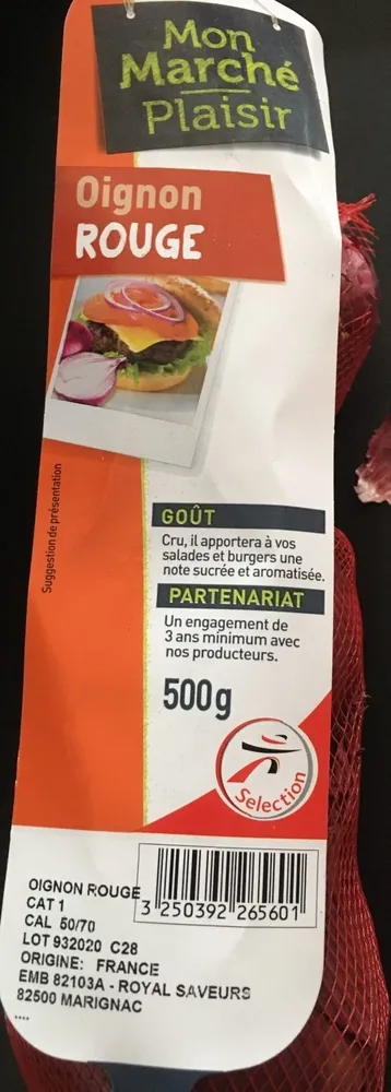 Oignon rouge