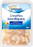 Crevettes nordiques décortiquées cuites - 100g