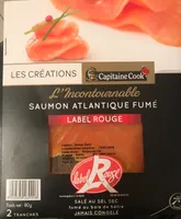 Saumon fumé Label Rouge 2tr - 80g