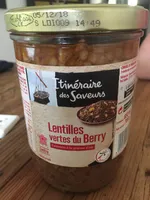 Lentilles vertes du Berry cuisinées à la graisse d'oie