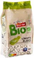 Haricot lingot blanc 500g bio saint eloi bio