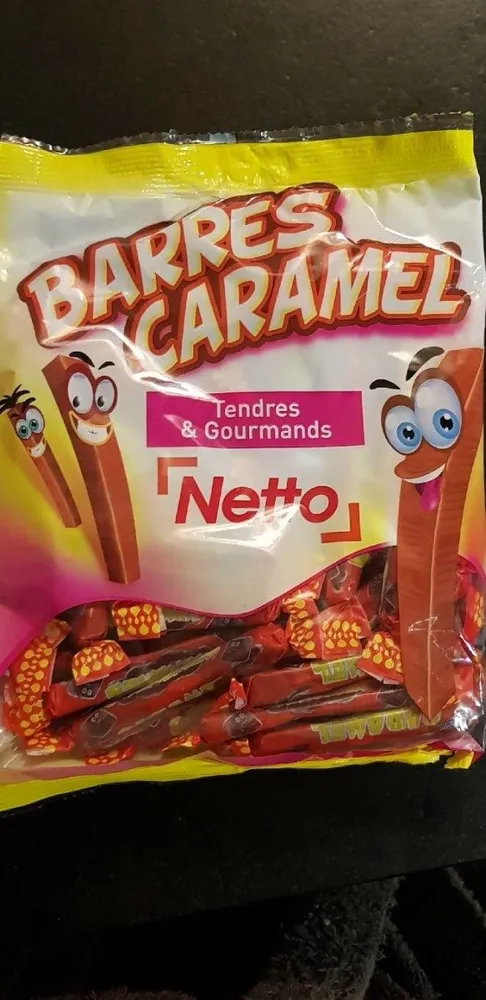 Barres caramel