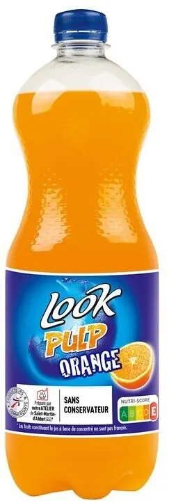 Look pulp' Orange PET 1L