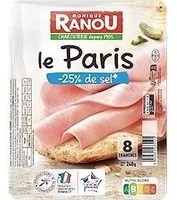 Jambon paris dd tsr 8t 240g