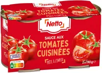 Netto sauce tomates 190g
