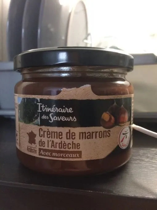 CREME de marrons de l'Ardèche 37% avec morceaux