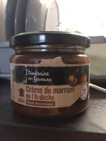 CREME de marrons de l'Ardèche 37% avec morceaux