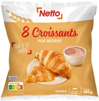 Croissant pur beurre x8
