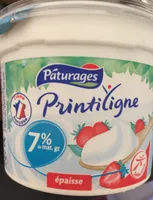 Pâturages Printiligne Spécialité laitière épaisse 7% MG le pot de 50