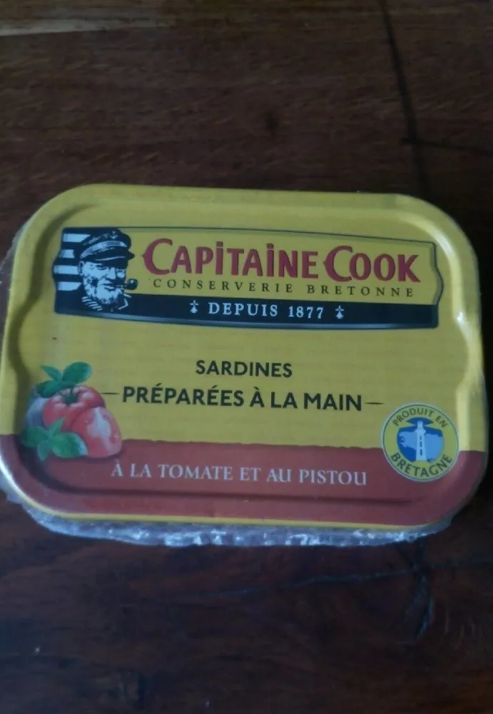 Sardine à la tomate et au pistou