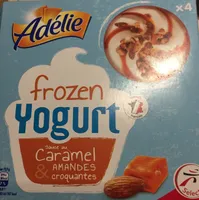 Adélie Crème glacée Frozen Yogurt sauce caramel & amandes