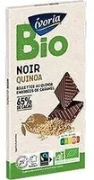 Tablette BIO dégustation - Chocolat noir au quinoa - 100g