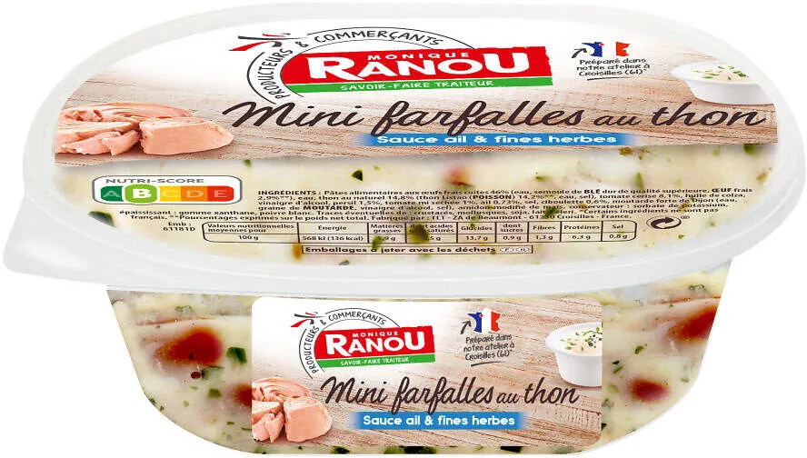 PATES AU THON 300 G mini farfalles