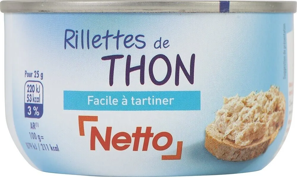 Rillettes de thon - 125g