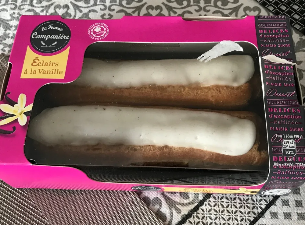Eclairs a la Vanille