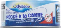 Thon entier au naturel pêché à la canne 160g (1/4)
