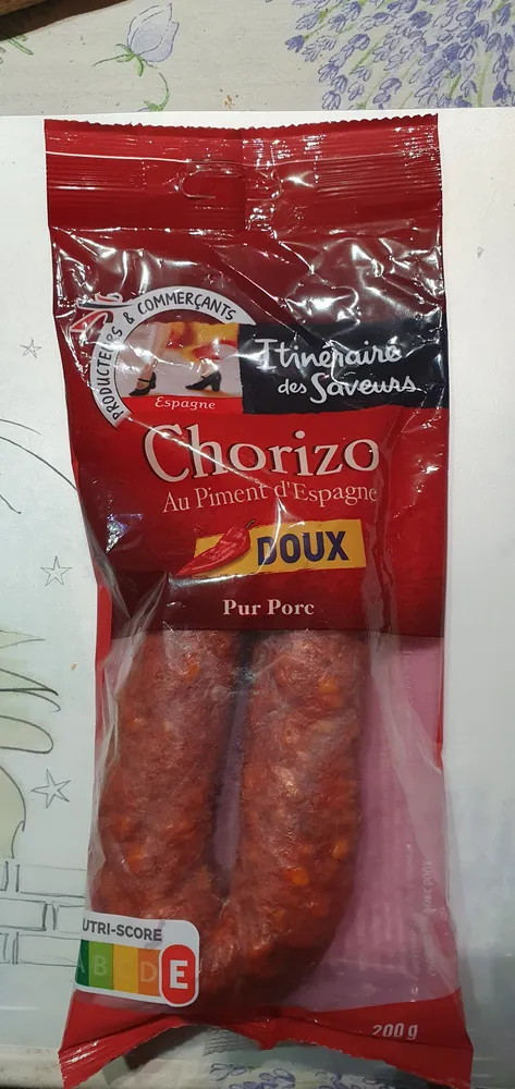 CHORIZO COURBE 200g DOUX