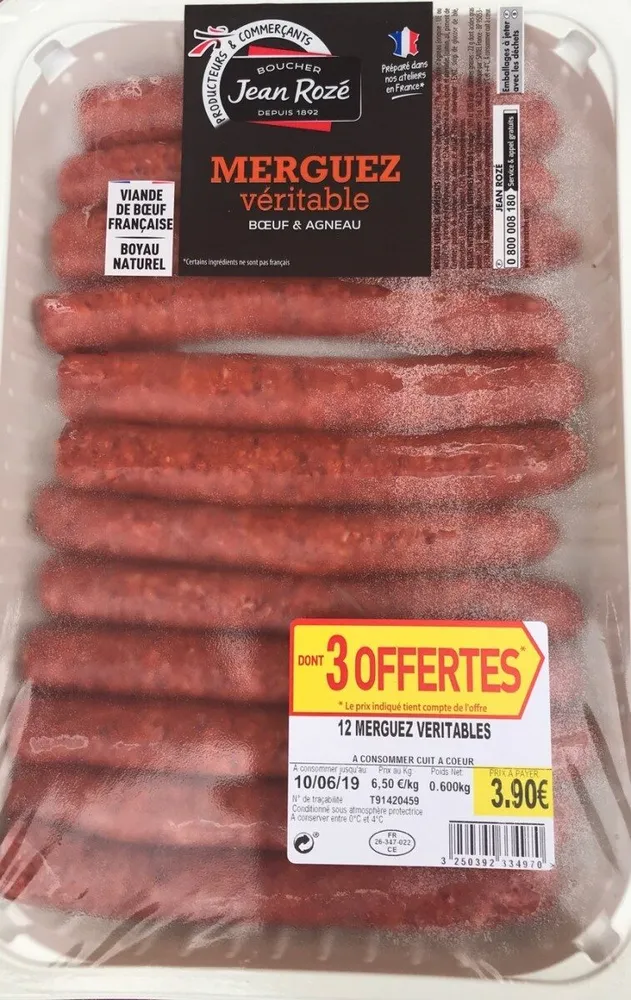 Merguez véritable