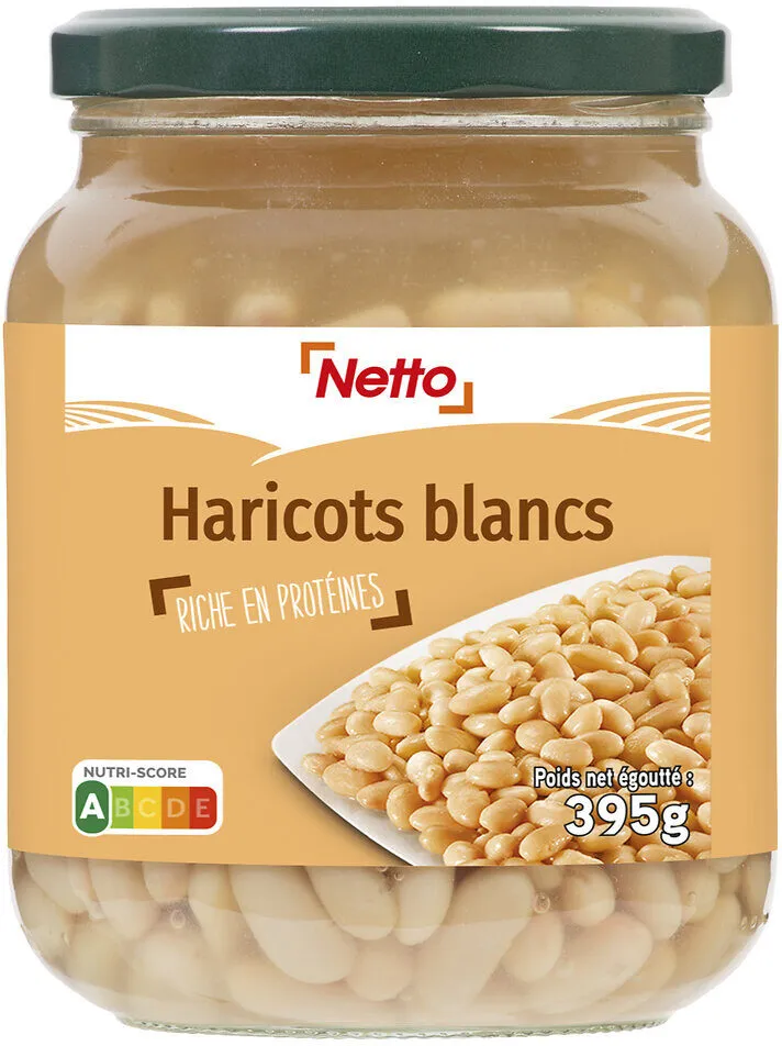 Haricots blancs préparés - 72cl