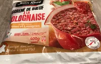 EGRENE DE BOEUF A LA BOLOGNAISE