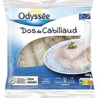 Dos de cabillaud msc 560g