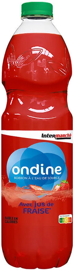 Eau avec jus fraise ondine 1,5l