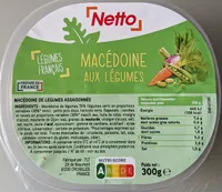 Macédoine aux légumes