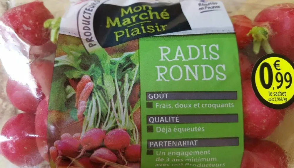 Radis ronds