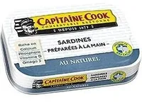 Sardines au naturel 130g