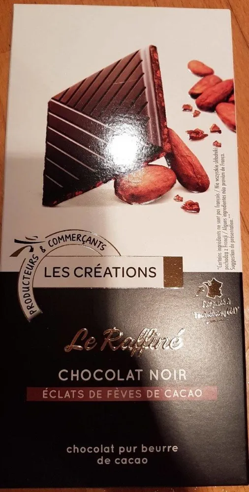 Le Raffiné, Chocolat Noir
