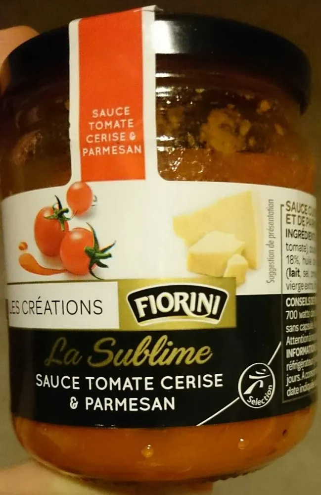 Sauce tomate cerise parmesan