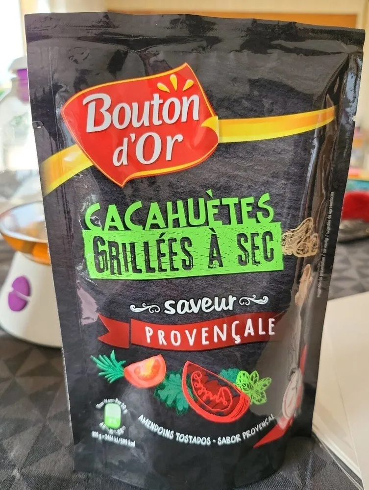 Cacahouètes grillées à sec