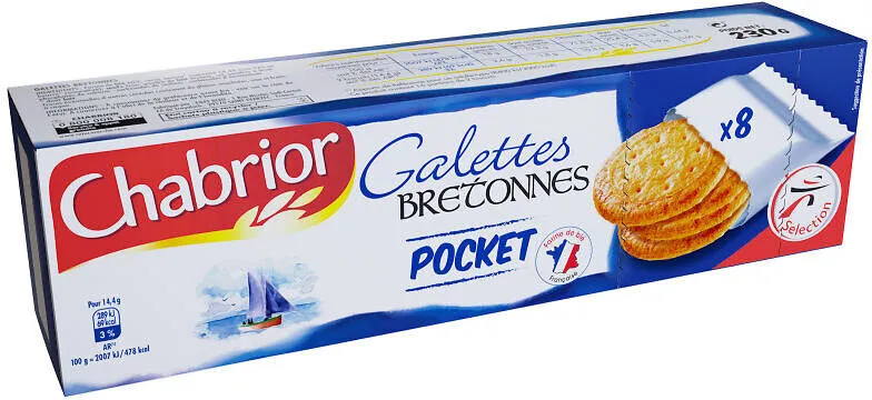 Galette bretonne pocket 230G