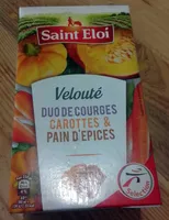 Velouté duo de courges, carottes & pain d'épices