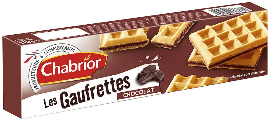 Gaufrette fourrée chocolat 110G
