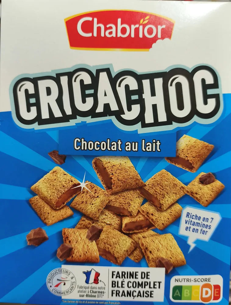 Crica'chocolat au lait