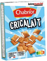 Céréales Crica Lait fourrées au lait - 400g