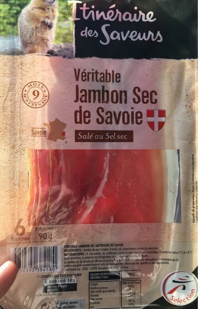 Jambon sec de Savoie