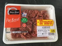 Viande bovine hachée