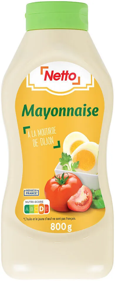 Mayonnaise à la moutarde de Dijon 800g
