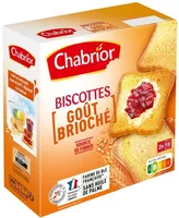 Biscottes goût brioché x36
