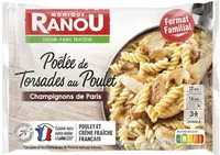 Poelee de torsades au poulet et champignons surgele